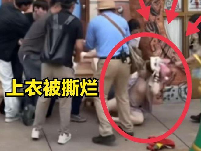 路人透露打架后续夫妻俩太过分反转！迪士尼“兔头姐”被扒光(图7)