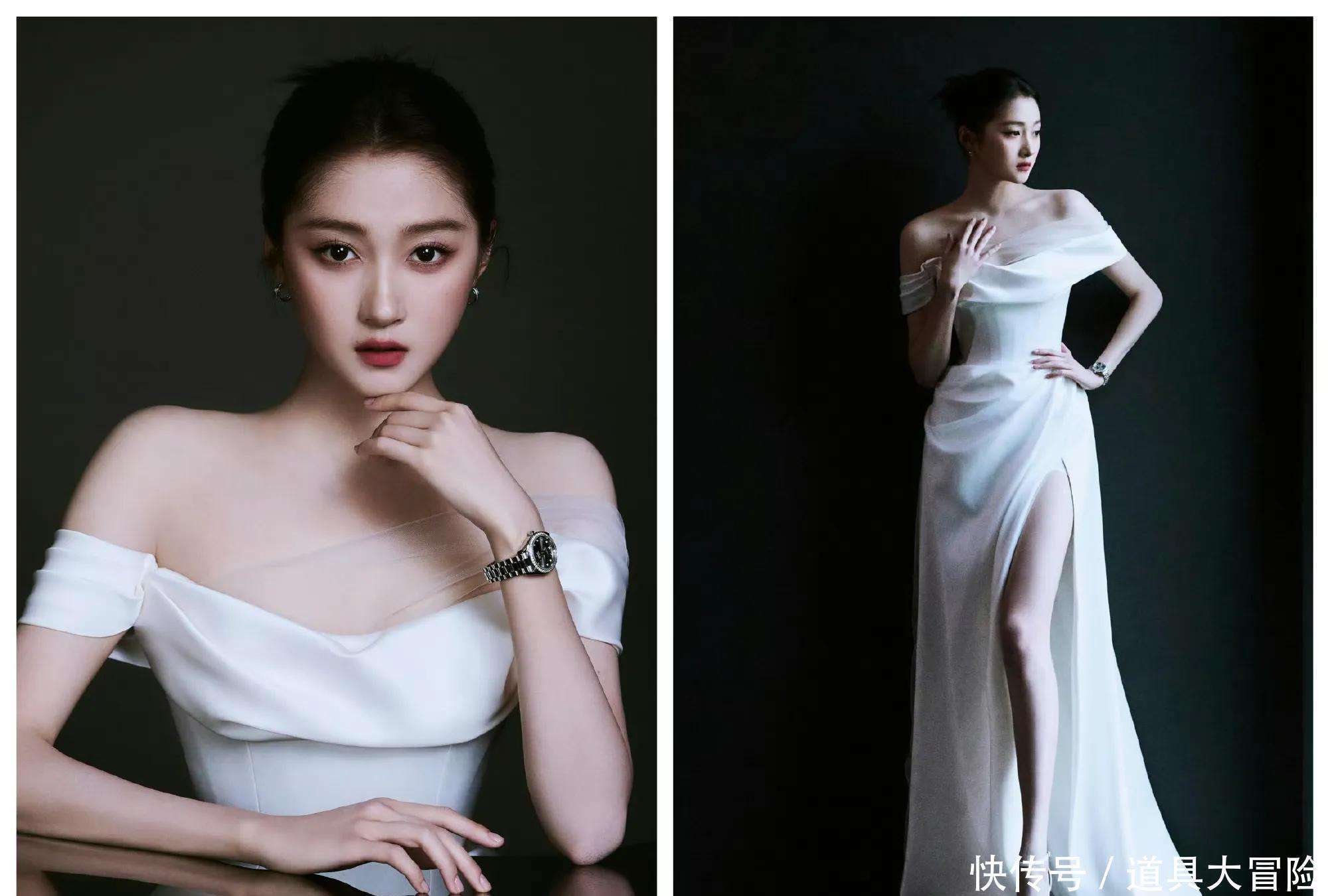 刘诗诗腕表86万关晓彤赢麻了！成都这晚：邱淑贞女儿丰满有料(图7)